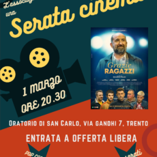 Serata CINEMA – 1 Marzo 2024